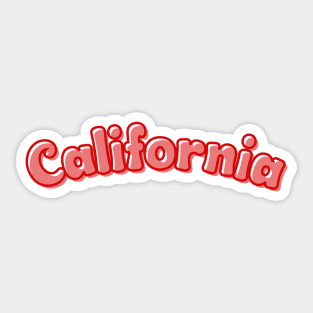 California Sticker